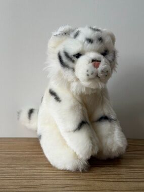 WWF White Tiger Plush Stuffed Animal World Wildlife Fund
